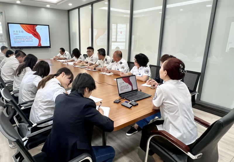 【主題教育進行時】肖文為所在黨支部和聯系黨支部全體黨員講專題黨課 【主題教育進行時】肖文為所在黨支部和聯系黨支部全體黨員講專題黨課