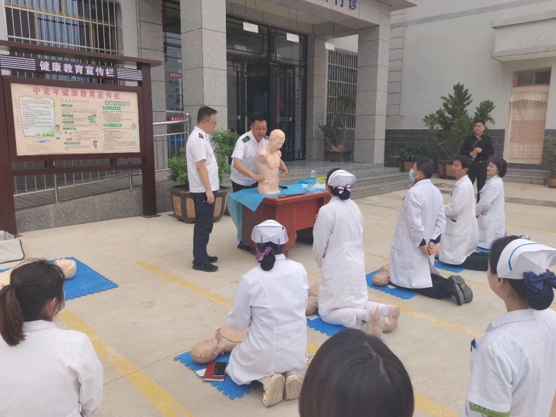 【“三抓三促”行動進行時】之二十四甘肅省緊急醫療救援中心赴甘谷縣新興鎮開展意外傷害、常見急癥、自然災害急救知識與技能培訓