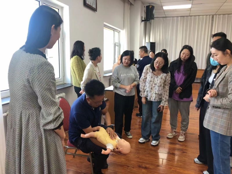 【“三抓三促”行動進行時】之三十意外傷害急救知識與技能培訓走進甘肅省保健局